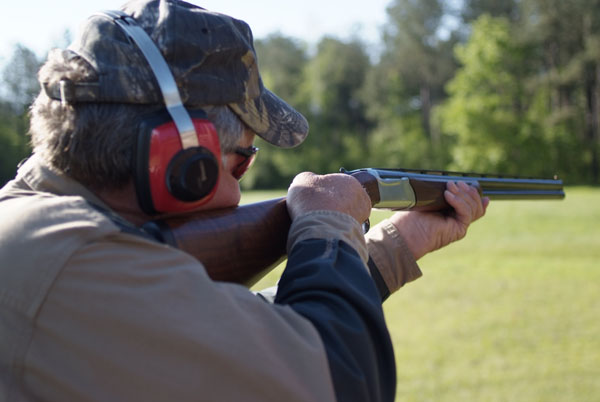 Staring down the sights